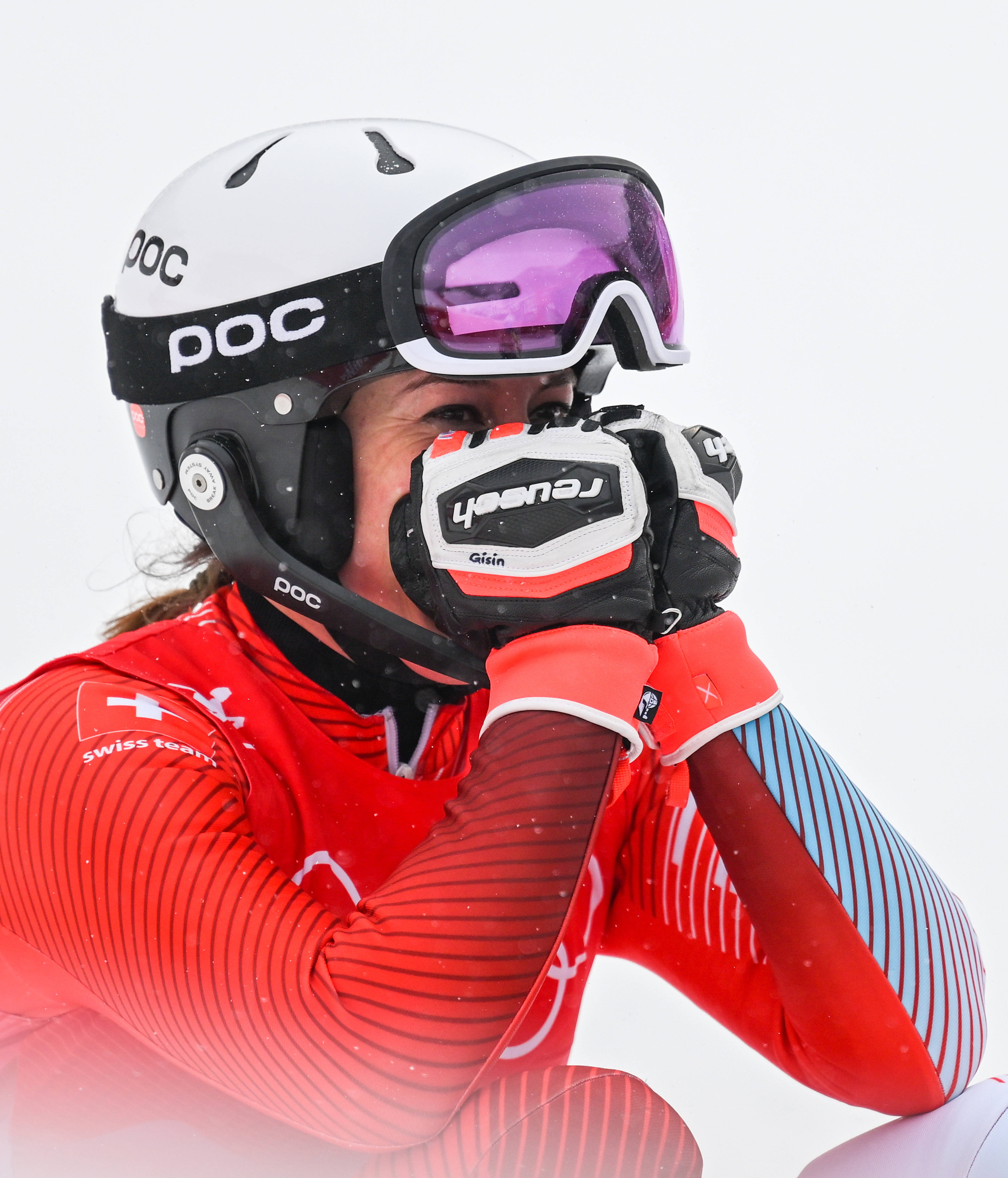 关于瑞士高山滑雪选手登上领奖台的信息